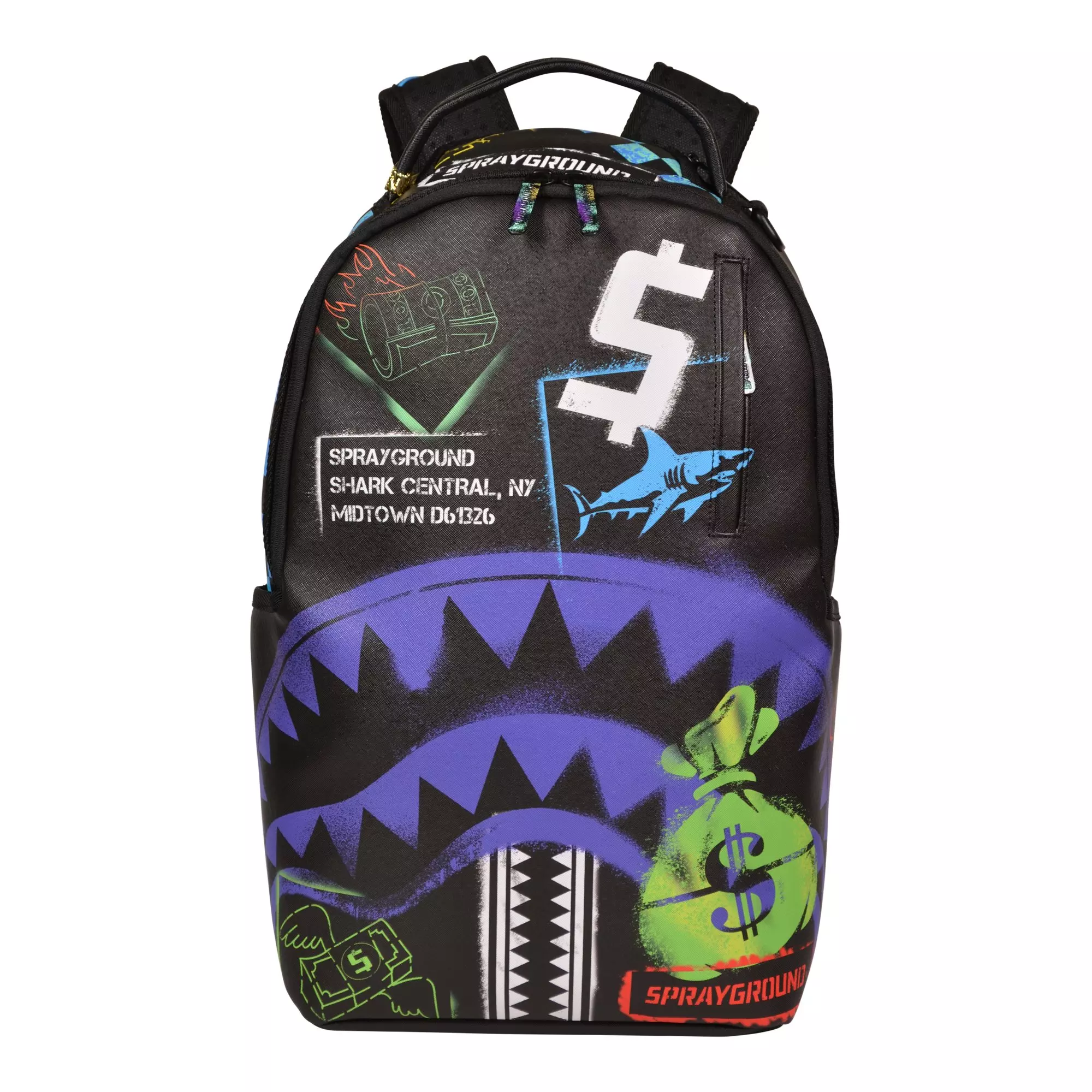 Pink DLXSV Sprayground Shark Central 2.0 Backpack 13u2033